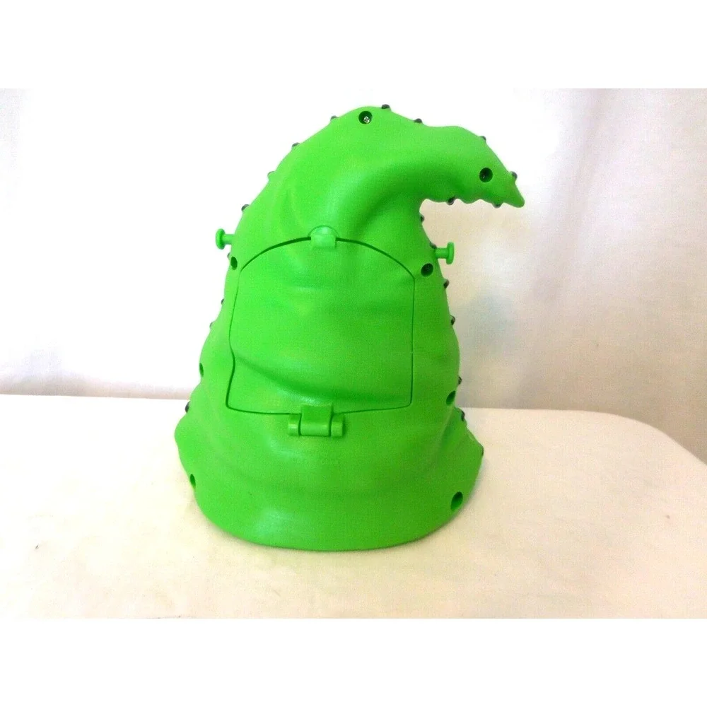 Disney Parks 2019 Nightmare NBC Light Up Green Oogie Boogie Popcorn Bucket Works